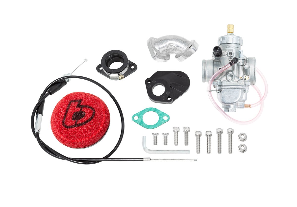 TB Parts V2 Head Performance carb kit, VM24 - Honda 50 & 70cc